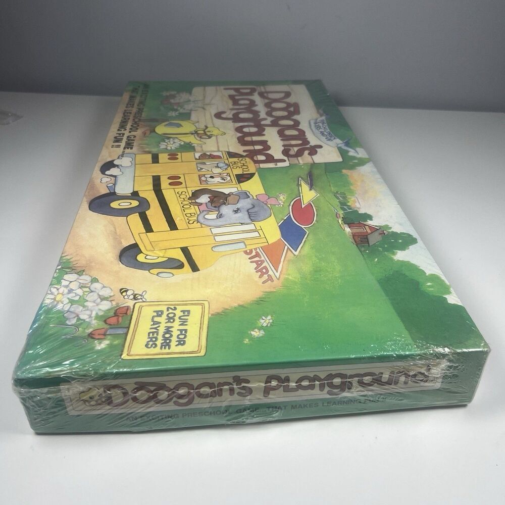 1985 Doogan’s Playground Preschool Game By Henard Industries. Rare And Sealed - Picture 2 of 9